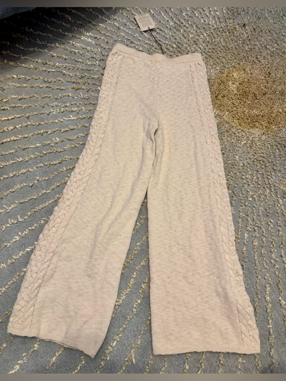 πΎ Spell & The Gypsy Collective Highland Knit Pants β Cream β Size S β NWT πΎ - Picture 15 of 16